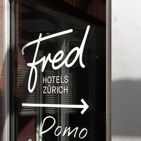 Fred Hotel Leonhardstrasse - Self Check-In Zürich Eksteriør bilde